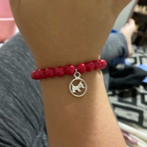 Handmade dog charm bracelet